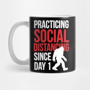 Practice Social Distancing against coronavirus Mug